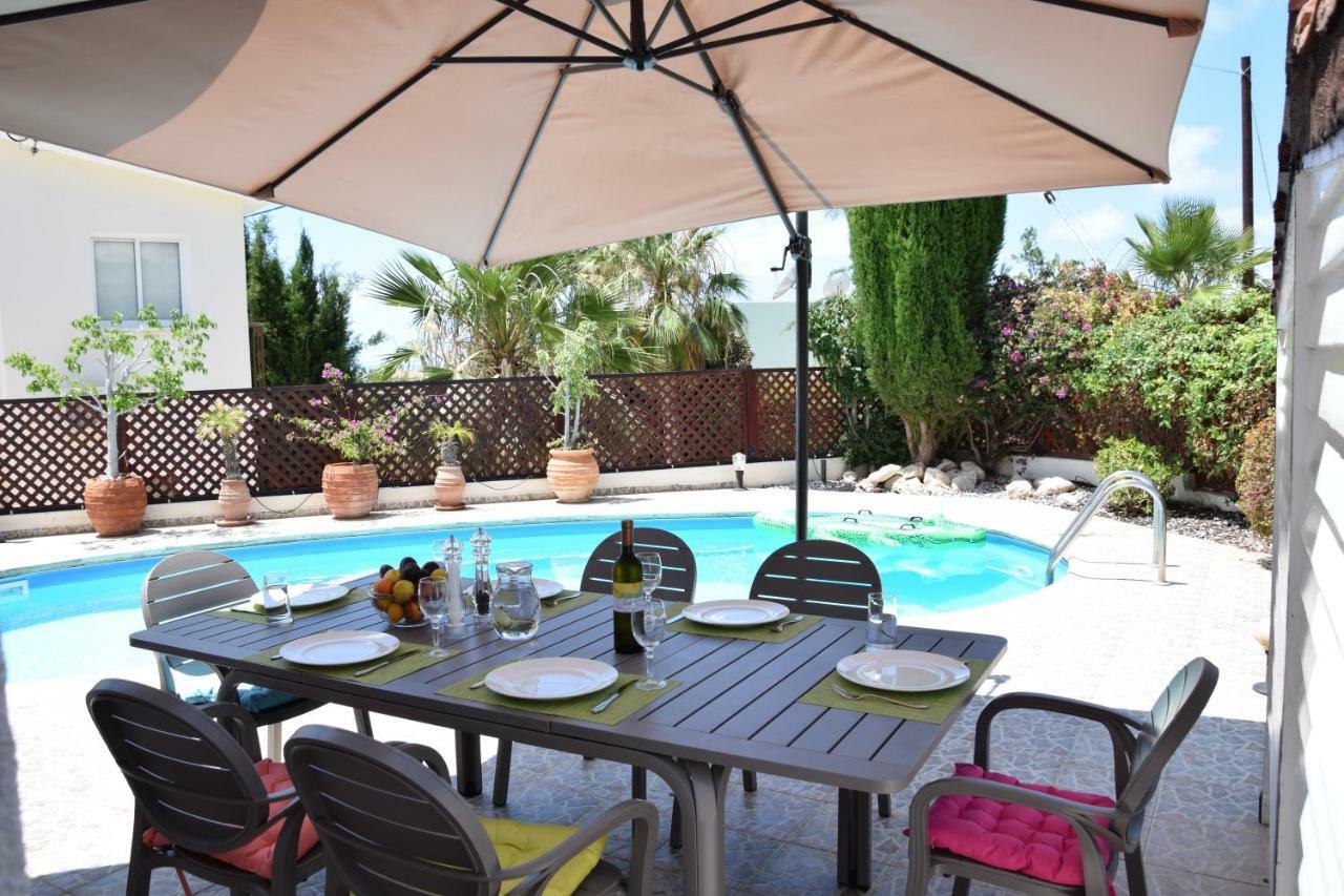 Villa Alicia With Priv Pool, Beautiful Garden And Shady Veranda- 5 Min To The Beach Πέγεια Εξωτερικό φωτογραφία